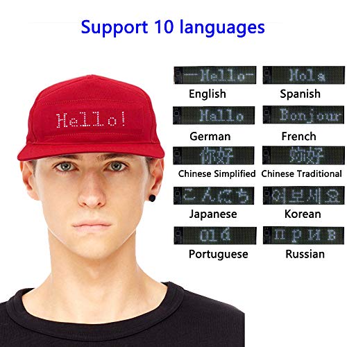 shunpad Party Hats for Men Woman Boy Girl Baseball Basketball Dance Caps Upgrade Red