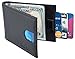 Travelambo RFID Blocking Bifold Slim Genuine Leather Thin Minimalist Front Pocket Wallets for Men Money Clip Full Grain Leather