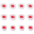 ALXCD Ear Tips for Jabra Elite 75t Headphones, 6 Pairs Small/Medium/Large Size Replacement Silicone Earbud Tips, Fit for Jabra Elite Active 65t 75t, SML, White