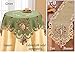 Embroidered Owls Table Linens, Tan, Square