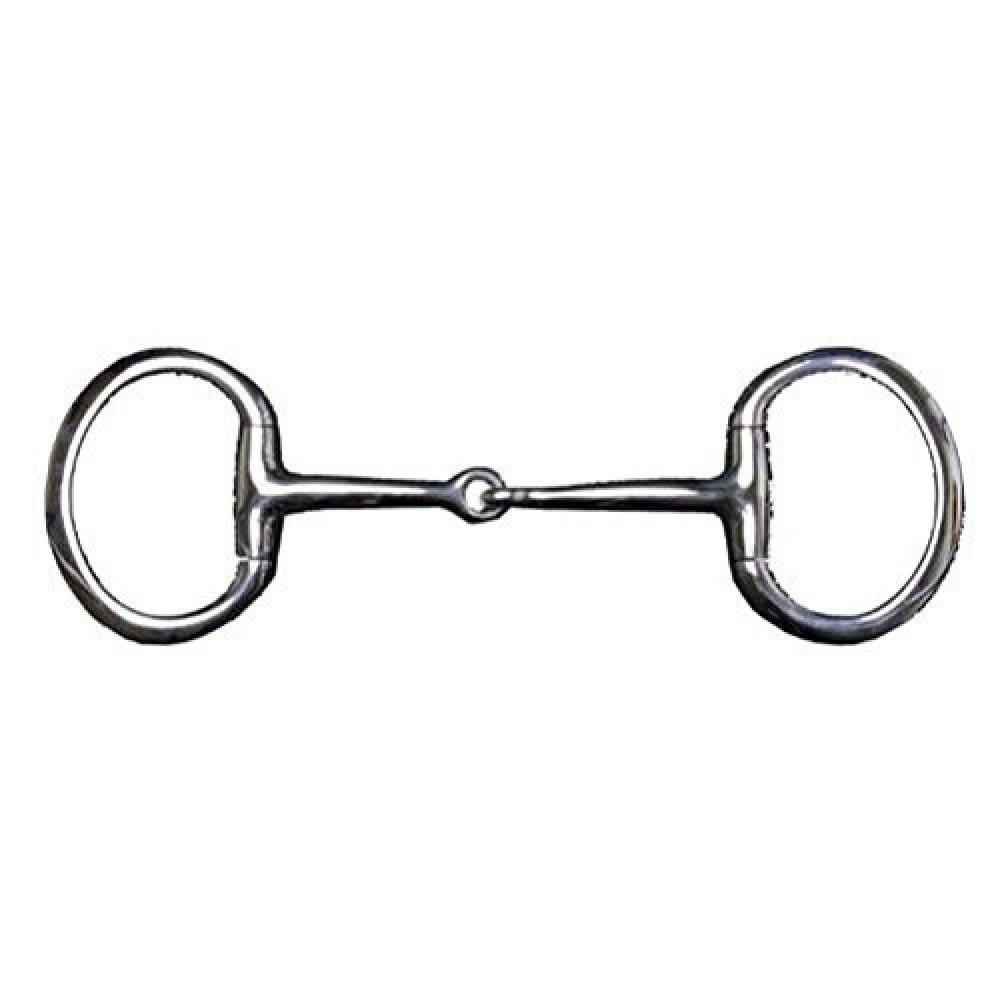 Lorina Hollow Mouth Eggbutt Snaffle One Colour 5.5 Inch
