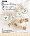 Shopline 12 Pieces Vintage Stamps, Wooden Rubber Stamps with Flower Lace for Letters Diary Craft Scrapbooking