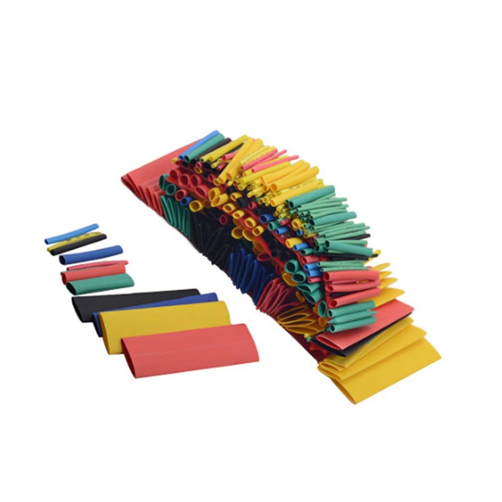 200 Pezzi Tubi Termorestringenti Othmro 2:1 – Assortito Ø2 Mm – Isolamento Elettrico