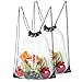 2-Pack Clear Drawstring Backpack,Waterproof Drawstring Bag for Women and Men Sport Gym