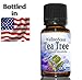 Tea Tree Essential Oil 100% Pure Certified Organic, Therapeutic Grade, Tea Tree Oil Used in Aromatherapy, Acne treatment, foot fungus, cold sores. Medicine Cabinet in a bottle. 10 ml Melaleuca