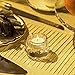 Donoucls Crystal Tealight Candle Holders Votive Candle Holder Decorations for Home Table 2.5