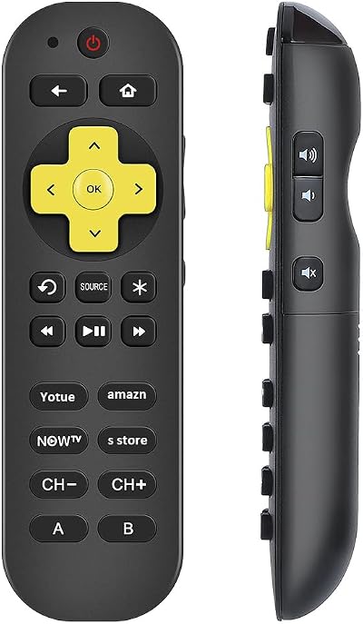 Gvirtue Replacement Remote for Now TV Roku Box HD XD N100HD Express Premiere
