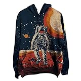 Women Novelty Hoodies Vintage Print Sweatshirts