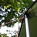 Anyoo Adjustable-Height Singular Tent Pole 7.5Ft Big Foot Telescoping Aluminum Twist Lock Tent Pole Strong Durable Lightweight Perfect for Camping Hiking Backpacking Shelters