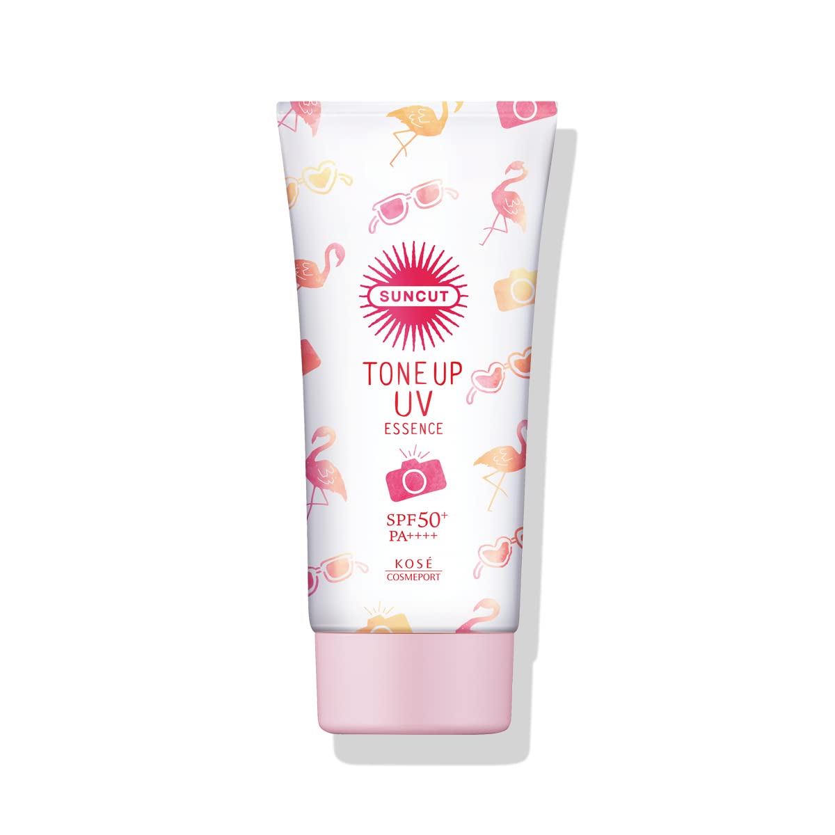 Kosay Suncut R Tone Up UV Essence, Pink Flamingo Color, 2.8 oz (80 g)