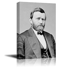 Portrait of Ulysses S Grant (18th President of...