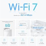 TP-Link Deco BE65 5G Mesh WiFi 7 System BE9300 Tri-Band 2.5G Wired/WiFi view 3