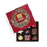 Godiva Chocolatier Assorted Chocolate Christmas Gift Box, 9 Count