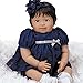 Paradise Galleries Reborn Asian Toddler Baby Alexandria - 20 inch Girl in GentleTouch Vinyl & Weighted Body, 5-Piece Doll Gift Set