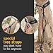 2 Person Hammock by Unlimited Camp: 3 Seam Nylon Portable Lightweight Bedding for Camping, Hiking, Beach, or Yard plus Free Pillows, Ropes, and Straps
