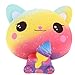 Squishies Jumbo Ice Cream Cat, VLAMPO Slow Rising Stress Relief Squishy Toys Super Soft Kawaii Scented Decoration Toys Squishy Fun Collection for Kids & Adults (Rainbow)