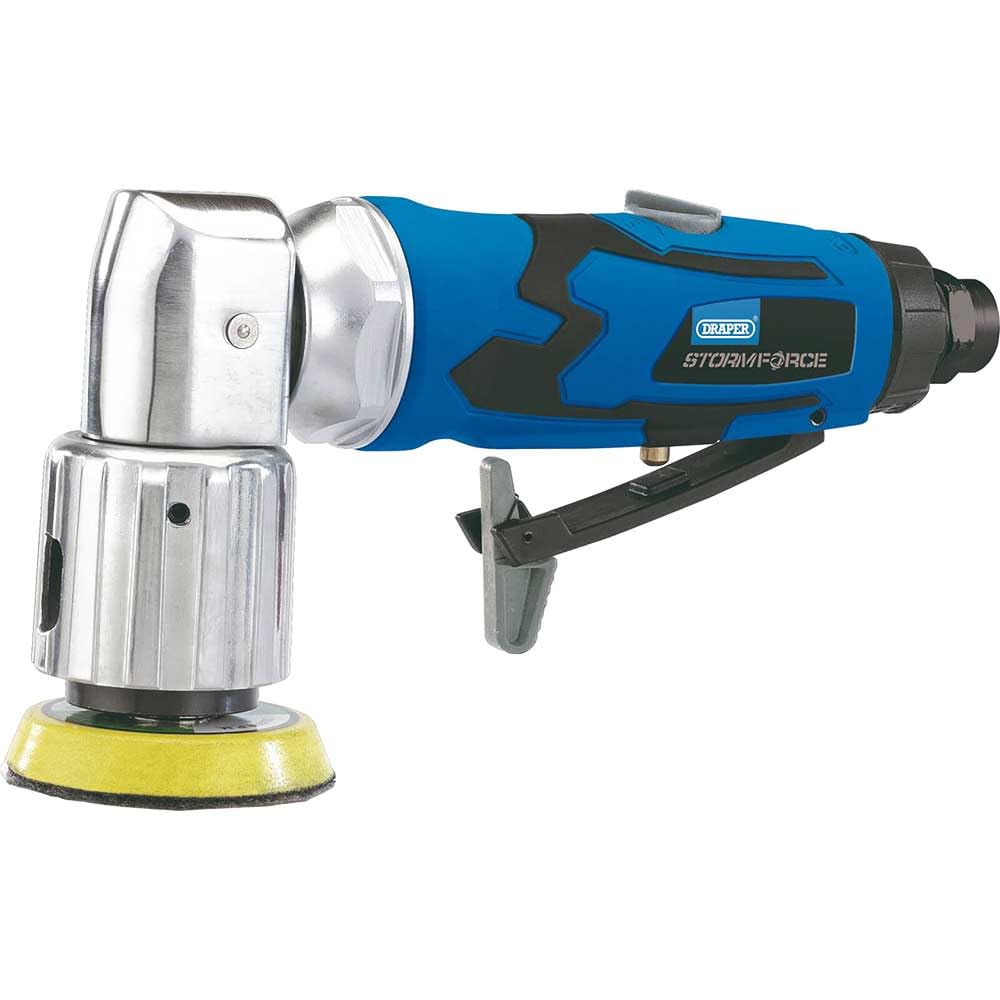 Draper 65059 Storm Force 50mm Mini Air Sander, Blue