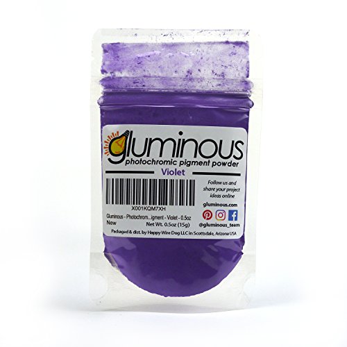 Gluminous - Photochromic Pigment - Violet - 0.5oz | 15g