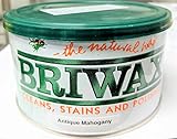 Briwax (Antique Mahogany) Furniture Wax Polish, Cleans, stains, and polishes.