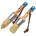 1st Place Chalked Finish Paint & Wax Hand Made Pure Bristle 2 Piece Brush Set