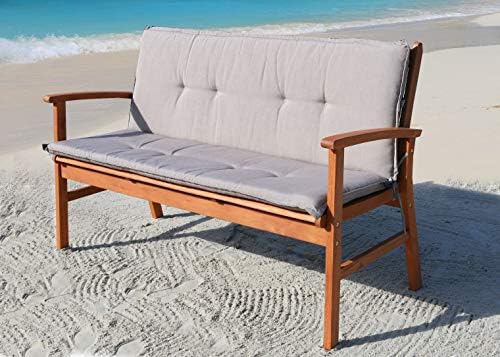 Amazon De Grasekamp Qualitat Seit 1972 Auflage Sand Fur Gartenbank 150cm Rio Grande Bank Gartenmobel