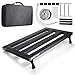 Vangoa Guitar Pedal Board Aluminum Alloy 3.3lb. Lightweight Pedalboard 19.8