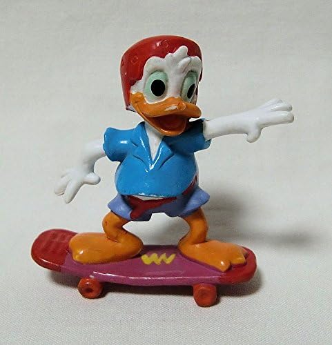 Amazon Co Jp Skateboard Skate Board And Play Donarudo Dakku Donald Duck Pvc Figure Applause Film By Disney Hobby
