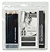 Strathmore 18-Inch by 24-Inch Drawing Medium Paper Pad, 24-Sheet and Royal & Langnickel Essentials Sketching Pencil Set, 21-Piece (combo pack)
