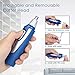 Nose Hair Trimmer for Men Women – MIYO 2019 Professional Nose, Ear, Eyebrow Hair Trimmer Clipper, Waterproof Stainless Steel Blade, 3 in1 with Great Gift, Battery-Operated, Blue