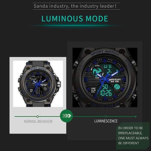 Digital waterproof watch with a black band displaying time and day, priced at $21.99.