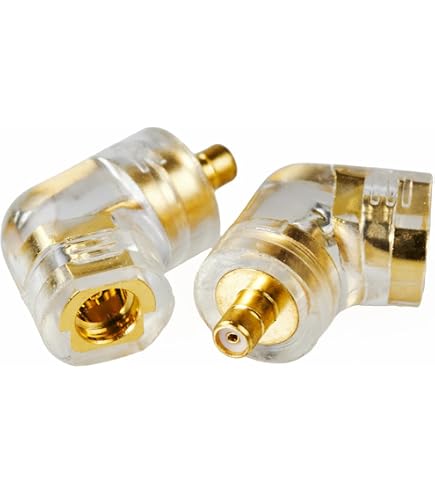 Pentaconn Ohradapter – Für Acoustune HS2000MX, BASN Bmaster5 Usw. (2-polige Buchse Flach Auf PE-Stecker)