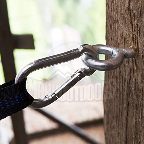 Maky Outdoors Premium Hammock Hanging Kit By Load Capacity 1300lbs