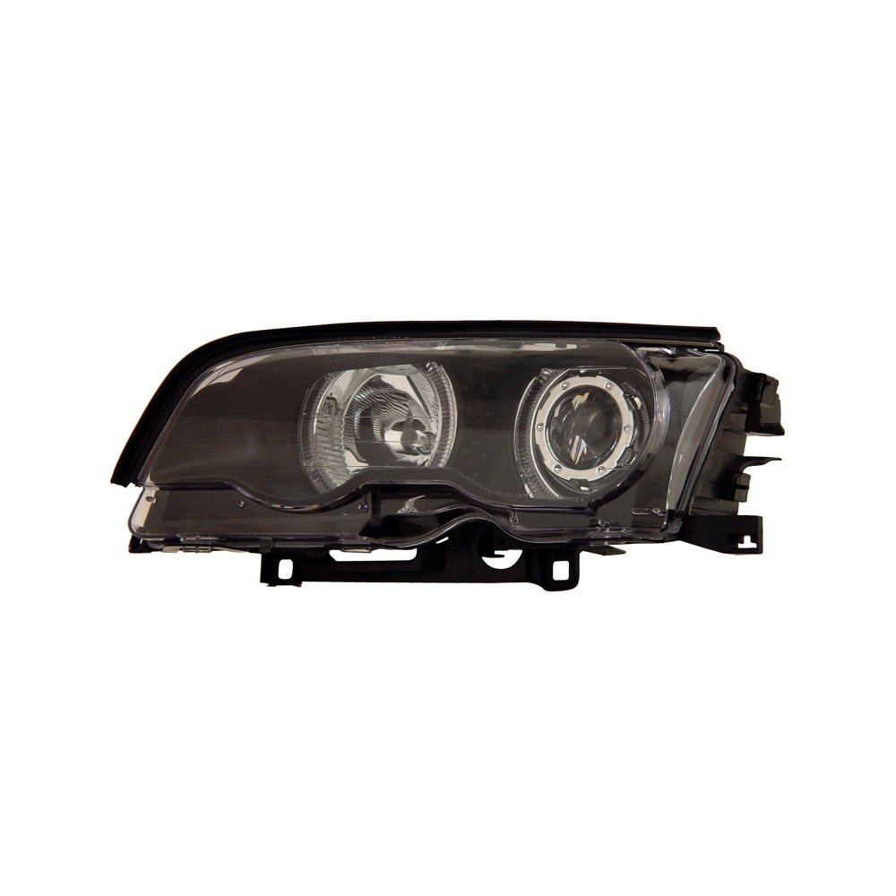 sppc Proyector Faros delanteros Halo Negro para BMW Serie 3 E46 2 ...