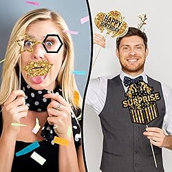 36 Pieces Birthday Photo Booth Prop Happy Birthday