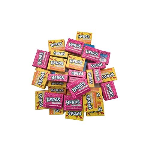 Wonka Nerds Candy Mini Boxes Strawberry and Lemonade Wild Cherry 2 Pound Bulk Candy Assortment - //medicalbooks.filipinodoctors.org