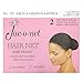 Jac-O-Net Tiny Mesh Hair Net - Chignon Bun Size, Blonde, 2 Nets Per Pack [1 Pack]
