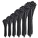 Deeram 600 Pack Adjustable & Durable Self-Locking Nylon Cable Zip Ties, 4/6/7/8/10/12Inch, 4mm Width, Black