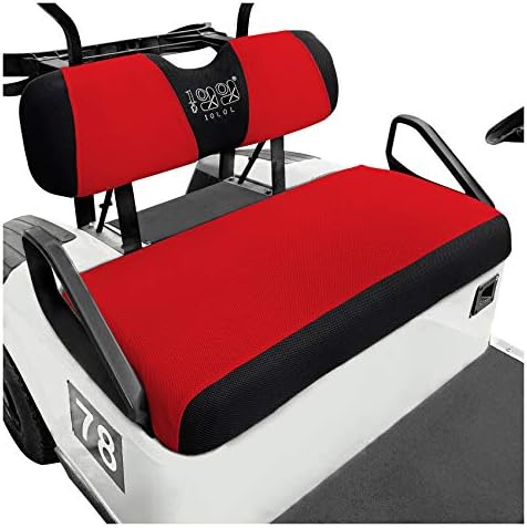 10L0L Golf Cart Seat Covers for EZGO TXT RXV & Club Car DS, Breathable Air Mesh Cloth Washable 10L0L Golf Cart Seat Covers for EZGO TXT RXV & Club Car DS, Breathable Air Mesh Cloth Washable