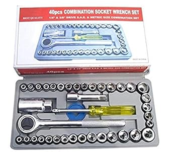 HETASH 40 in 1 Screw Driver Set with Socket Wrenches