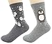 Lovful 2 Pairs Women's Animal Pattern Casual Cotton Socks