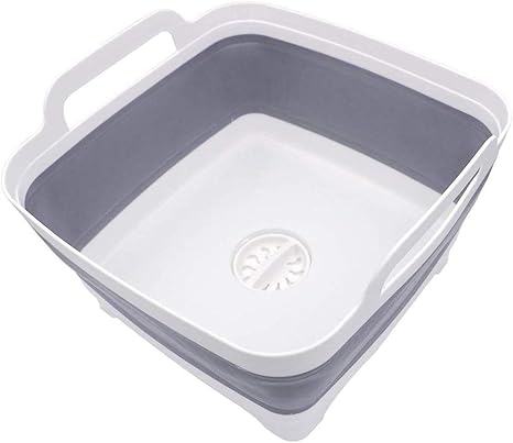 Amazon 水漏れしない 折りたたみ 洗い桶 取っ手付き コンパクト バケツ キッチン 軽量 シリコン ゴム 洗いおけ 洗いかご 水切りかご 洗濯かご 3 5労働日に配送済み 洗い桶 オンライン通販