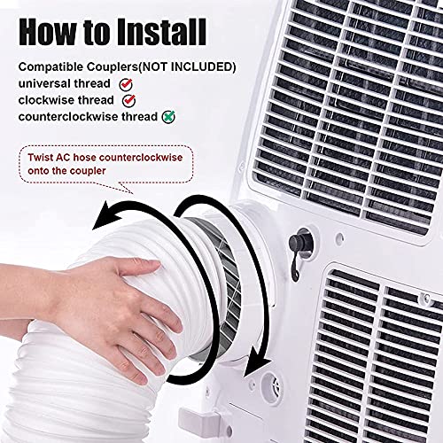 Portable Air Conditioner Hose,Portable AC Exhaust Vent Hose with 5.9