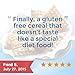 General Mills Cereals Chex Honey Nut Gluten Free Granola Mix Pouch, 11 Ounce