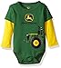 John Deere Baby Boys' Bodysuit, Green, 3-6 Months