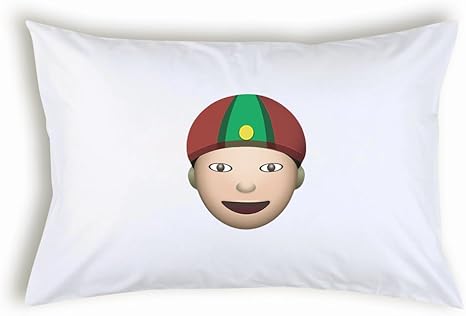 Amazon Co Jp 中国人 Gua Pi Mao 顔 絵文字 枕カバー Home Kitchen