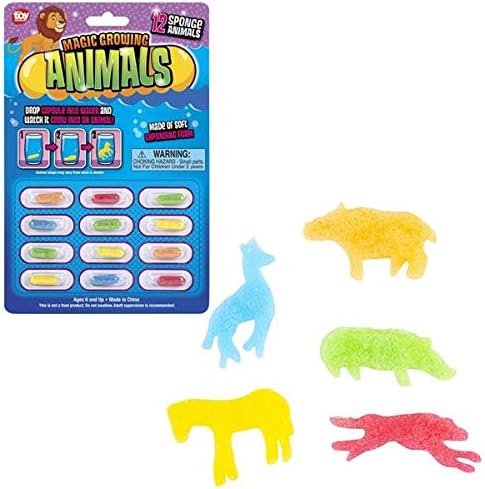 Magic Animal Growing Capsules 12 pc 