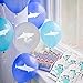 Kreatwow Shark Party Favor Bags Shark Goodie Drawstring Gift Bags for Shark Party Supplies 5 x 8 inches 10 Pack
