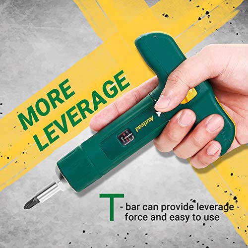 Torque Screwdriver, Tshape Torque Wrench that Wide Range 1575 Inch Pound in 1 Increment, 12