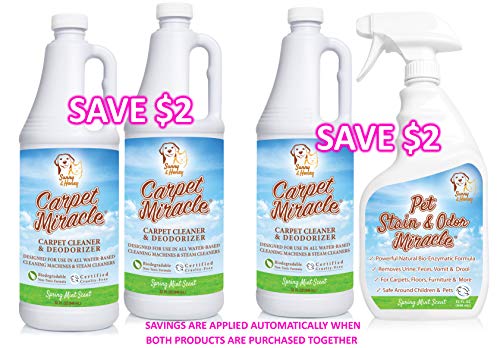 best carpet cleaner solution for shampooer