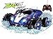 Click n' Play Land & Water Amphibious RC Remote Control Car, 200 Ft Range - Blue